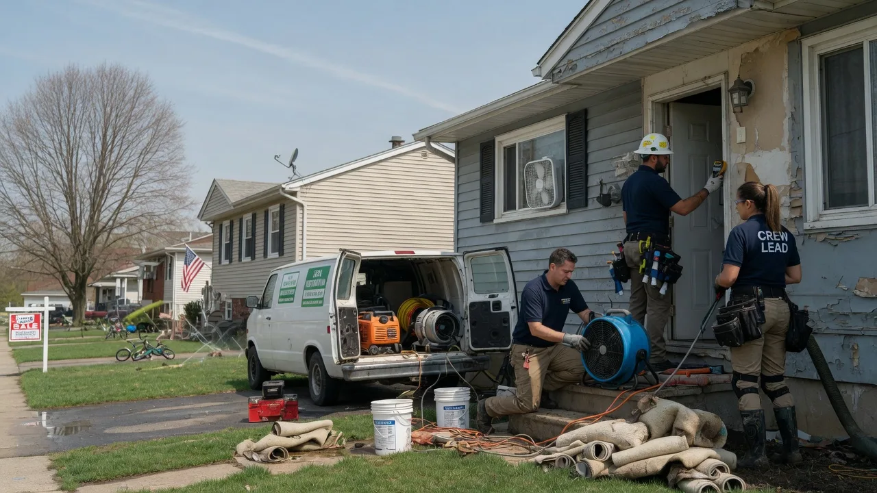 Flood Cleanup in Milford, NJ near me